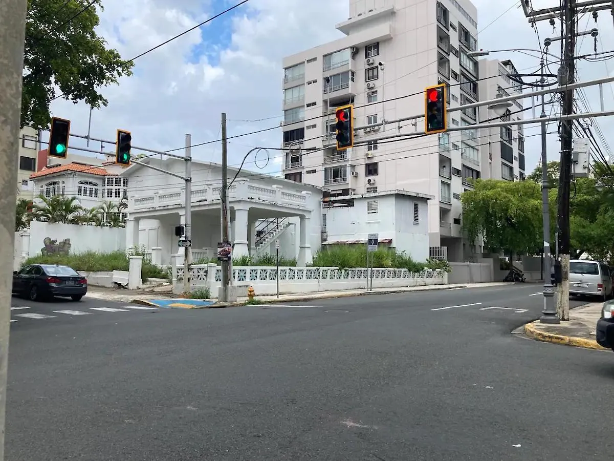 サンジョアン Casa Blanca In The Heart Of Miramarヴィラ プエルトリコ
